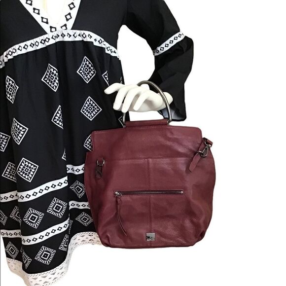 Kooba Bordeaux oh so soft patina leather & Sharrif secretarial wallet. - Picture 1 of 11